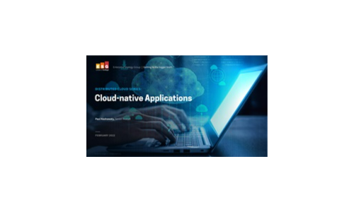 ESG Distributed Cloud Series Study 2: Cloud-native applicaties